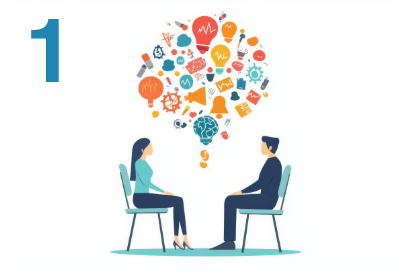 ヒアリング（事前相談・約60分）