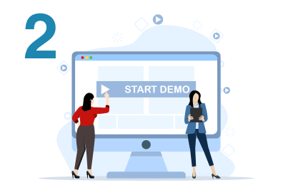 カスタマイズデモの実施（約60分）
